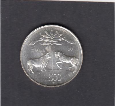 Beschrijving: 500 Lire VIRGILL 